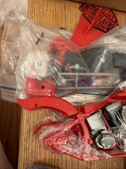 Vintage Model Motorcycle Parts Lot Misc
