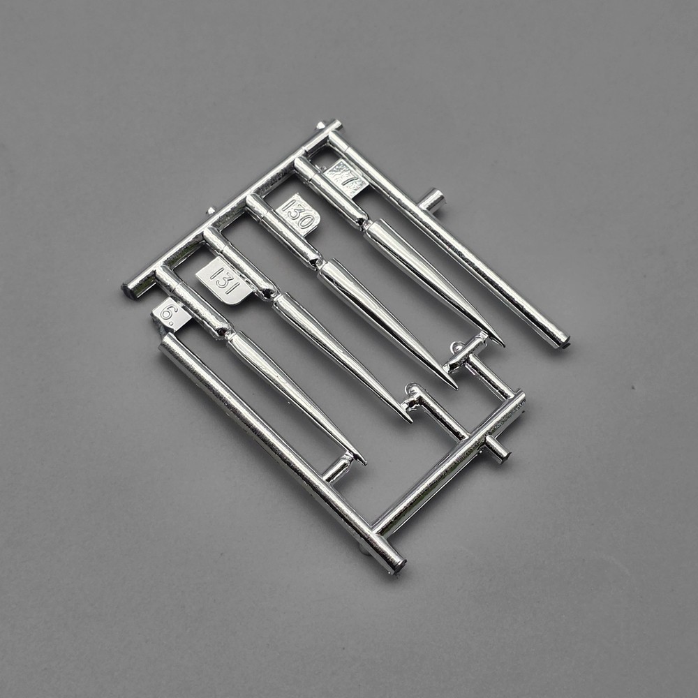 Monogram 1/25 1959 59 Cadillac Eldorado Parts Kitbash Chrome Rear Spears