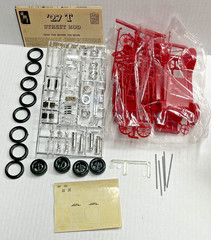 Vintage AMT ’27 “T” Ford Street Rod Fire Truck Model Kit Sealed Parts 1/25 T143