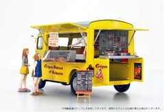 EBBRO 1/24 Model Kit Citroen Hvan Crepe mobile type with figure from Japan 1469