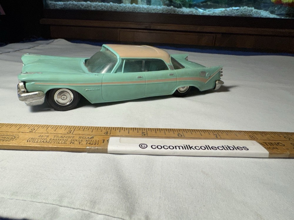 Vintage 1959 Promo Chrysler DeSoto Fireflite Friction Jo-Han Models Aqua Color