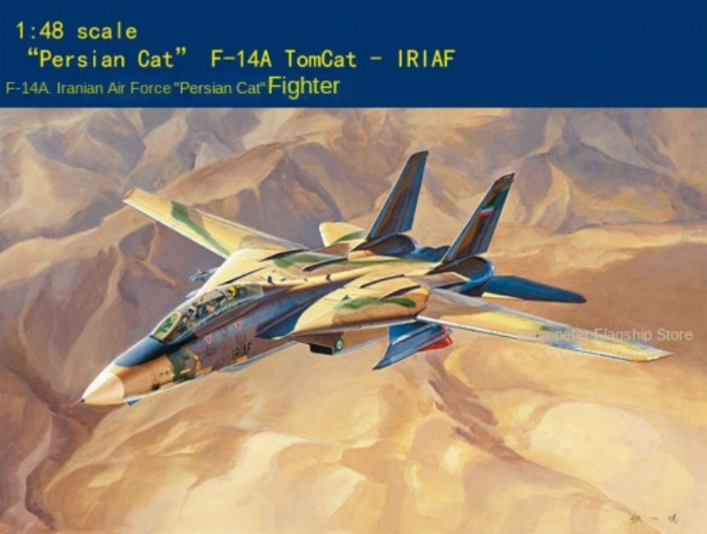 Hobbyboss 81771 1/48 scale “Persian Cat” F-14A TomCat – IRIAF Fighter 2019 New