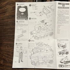 For Parts Only: Tamiya 1/35 Scale M8 Howitzer Motor Carriage – Open Box