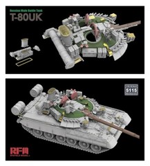 RYEFIELD MODEL RFM RM-5115 1/35 Russian Main Battle Tank T-80UK