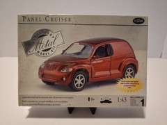 Testors 420022 1:43 Red Panel Cruiser Car Metal Body Model Kit