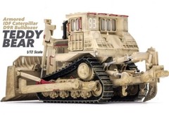 1/72 Israel Armored IDF Caterpillar D9R Bulldozer Desert Color Plastic Model New