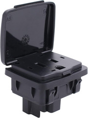 Center Console Rear Accessory Power Outlet Socket Plug 110V 150W | for Ford Expl