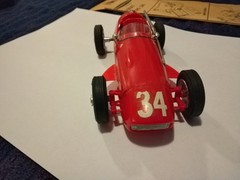 CC3 STROMBECKER MASERATI ELECTRIC RACING CAR MODEL KIT BOXED 1950s