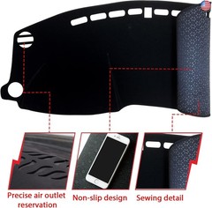 Dashboard Dash Board Cover Mat Pad Carpet Non-Slip Custom Compatible with Honda