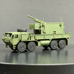 3D Printed 1/144 US 8×8 Military Command Vehicle Painted Finished Model