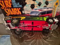 ’59 CADILLAC DRAG CUSTOM ASSEMBLED MODEL KIT 1:25 W/ PRE-PAINTED/DECALED BODY