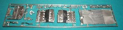 1930 Bentley 4 1/2 Litre Supercharged MPC 1/12 Chrome Floor Engine Block Etc.