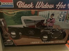 1/24 scale model Parts Black Widow Hot Rod Shift Lever No Box