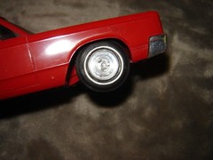 1967 Dealer Promo car Red Colored Chrysler 300 Ex Cond Missing Hood Ornament
