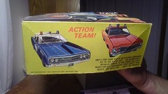 1/25 AMT 1970 FORD GALAXIE POLICE CAR/007 MOVIE CAR/ open older box parts SEALED