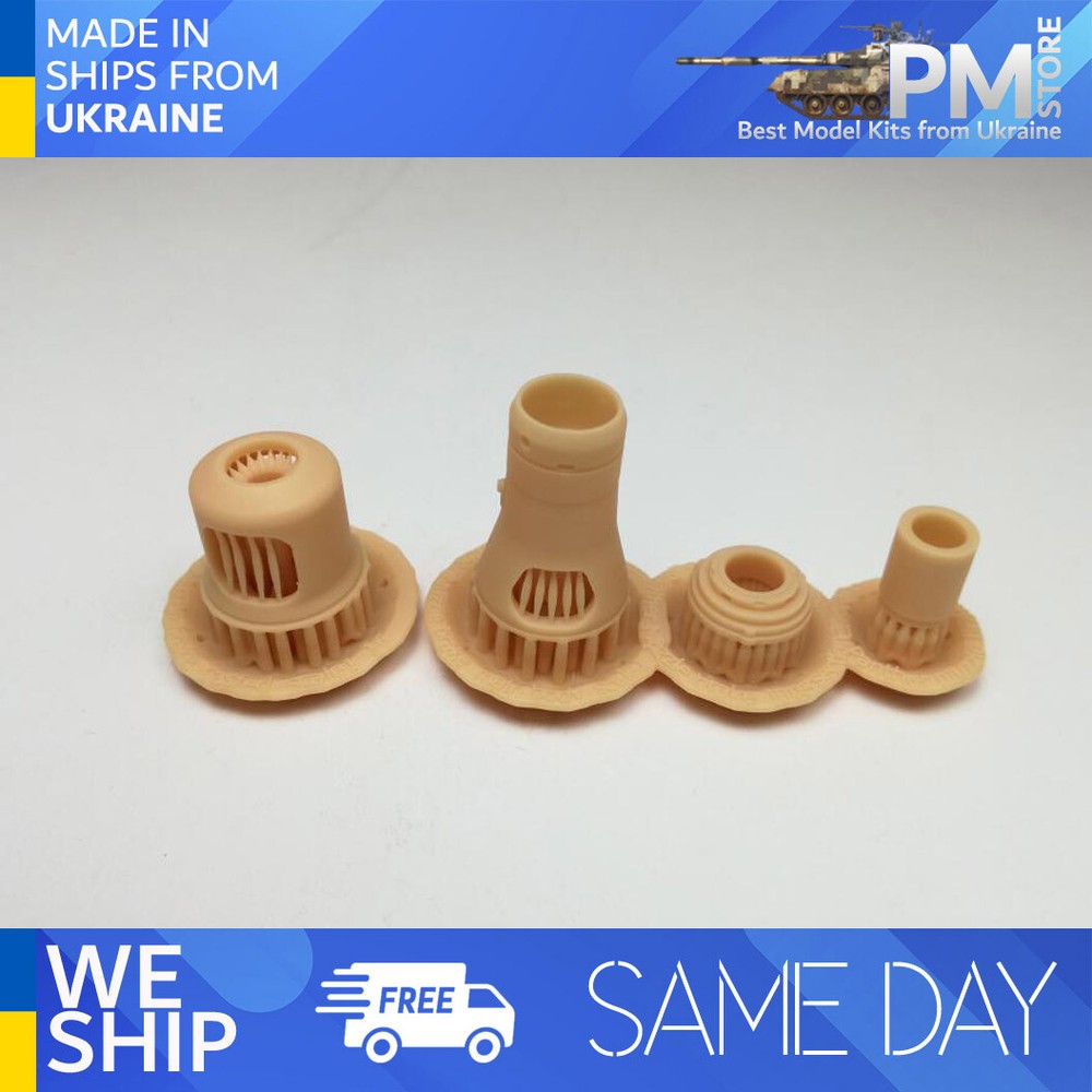 SBS 16011 1/16 Sd.Kfz. 171 ‘Panther’ G Muzzle brake – Casted Resin model kit