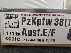 Panda #16001 1/16 German WWII Pz.Kpfw.38(t) Ausf E/F Tank