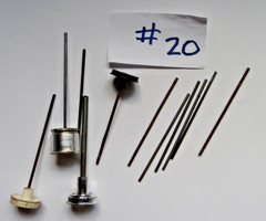 Pick One 1:24 1:25 Scale Automobile Wheels/Tires Model Kit Parts *Pick-A-Lot*