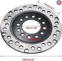 PRO BAT ATV Hydraulic Disc Brake Kit with Brake Caliper Rotor for 50cc 70cc