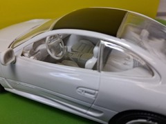 ERTL AMT 1992 Dodge Stealth R/T Turbo Dealer Promo Model 1:25 Pearl White #6149