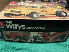 1 25 scale model parts 1940 Willys Coupe/pickup Goodyear Tire Set Only