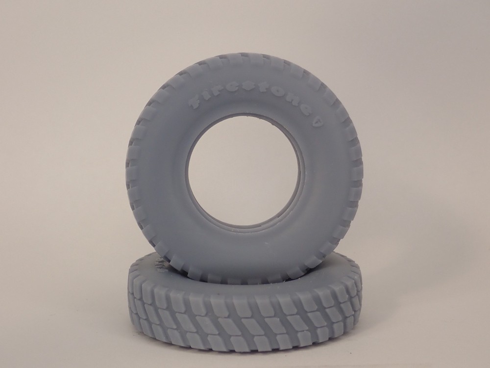 1 /25 Scale Big Rig Semi Truck 24.5″ Firestone Field & Turf Heavy Hauler Tires