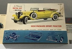 VINTAGE HUBLEY METAL KIT(s) * Ford Chevy Packard Duesenberg – UNASSEMBLED w/ Box