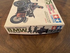 Tamiya BMW R75 German Motorcycle Model Kit 1/35. NEW MIB