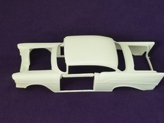 1957 Chevy 2dr Hardtop BODY for Atlantis Revell 1:25 Model Kit Chevrolet Bel Air