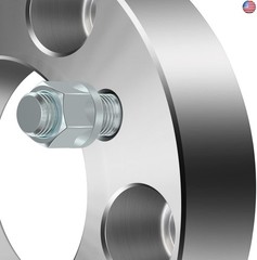 SCITOO 4Pcs Wheel Adapters 1.5 inch 5×135 to 5×4.5 Bore 87.1mm Studs 12×1.5 5