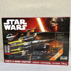 2015 STAR WARS PLASTIC MODEL KIT of POE’S X-WING FIGHTER by REVELL New