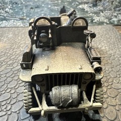 A Bridge Too Far ! British PARATROOPERS WILLYS JEEP COMMANDO CAR Vickers MGun!!