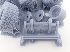 1/25 2021 Bronco Body Kit With wheels 3d Printed