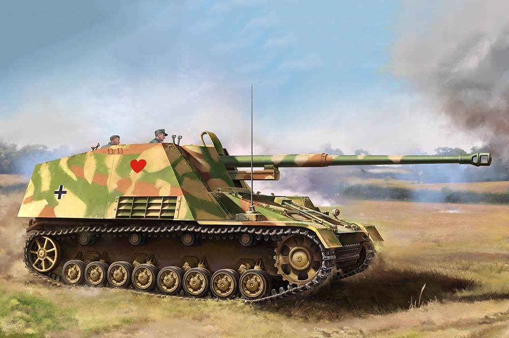 Collectible Trumpeter 1/16 GERMAN SD.KFZ.164 NASHORN Model Kit TR 00954