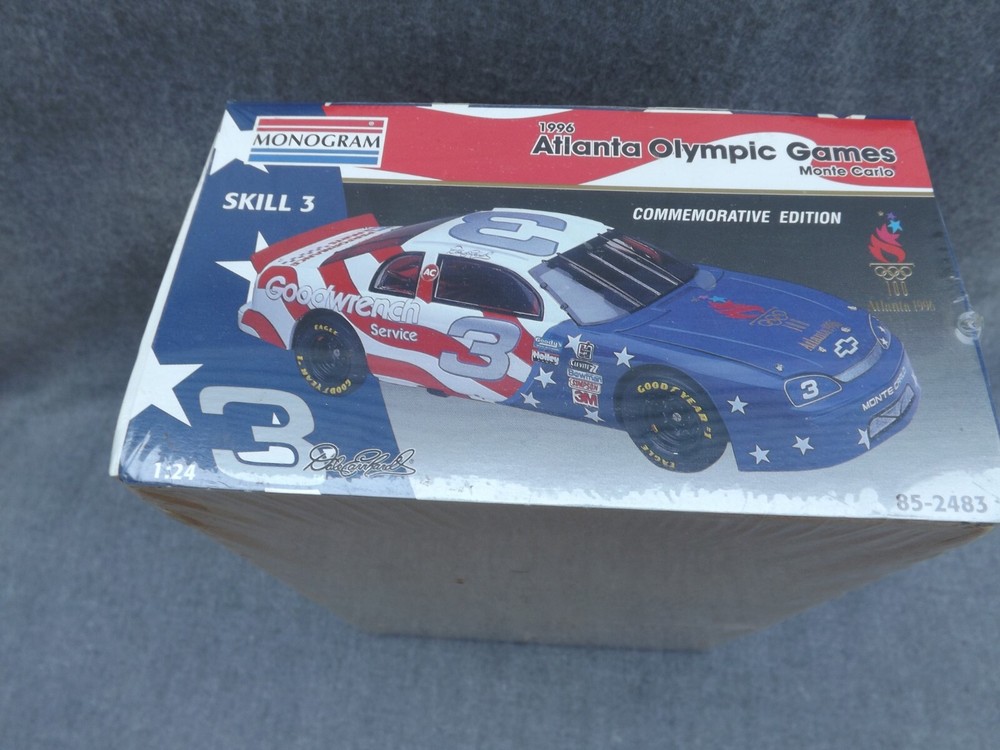 SEALED 1996 Atlanta Olympic Monte Carlo 1/24 CAR Model Kit Monogram #85-2483