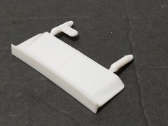 67 Shelby GT350 TRUNK LID from AMT 1:25 Model Kit 1967 Ford Mustang