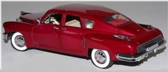 Tucker Built Vintage Classic Dream Concept 1:24 Promo Car Carousel RED Model