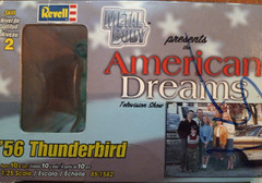 Revell American Dream ’56 Ford Thunderbird Car Convertible 1:25 Metal Body Model