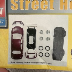 AMT ERTL Street Heat Snapfast 1/25 Model Kit Open Box And Parts #36881