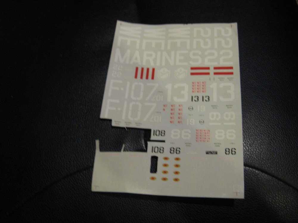 F-4U Corsair Aces Decal Sheet in 1/32 scale by Microscale Decal
