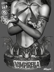 Vampirella Bust model kit unassembled unpainted see Description