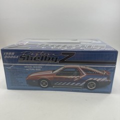 MPC 1988 Dodge Daytona Shelby Z 2 in 1 Model Kit 1/25 Scale Molded in White New