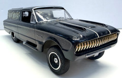 AMT 1:25 1961 Ford Falcon Panel Wagon Gasser John Klaver Pro-Built Model Kit