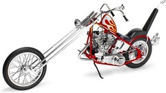 Classic California Chopper 1:8 Scale Motorcycle Model Kit for Adults – Revell=”