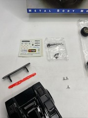 Testors Bburago Lamborghini Countach 1/24 Metal Body Model Kit No 165 Black M15