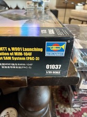 Trumpeter 1/35 M983 HEMTT & M901 Launching Station of MIM-104F PAC3 #01037