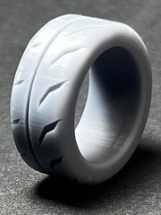 1:24, 1/25 Scale resin 3d Printed Wheel Set For Scale Modeling