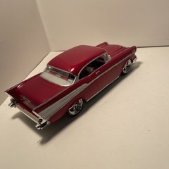 1957 Chevy Hardtop built model cars 1/25