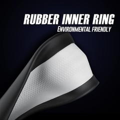 Lkwlikei Nappa Premium Leather Car Steering Wheel Cover Non-Slip Breathable