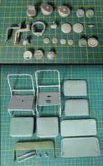 1/6 WWII Willys Jeep Cast Resin Model Kit With Opening Hood and Engine Detail